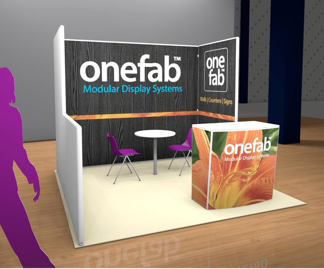 InLinePRO™ 1010-R4 Display Package 10'x10'x8'