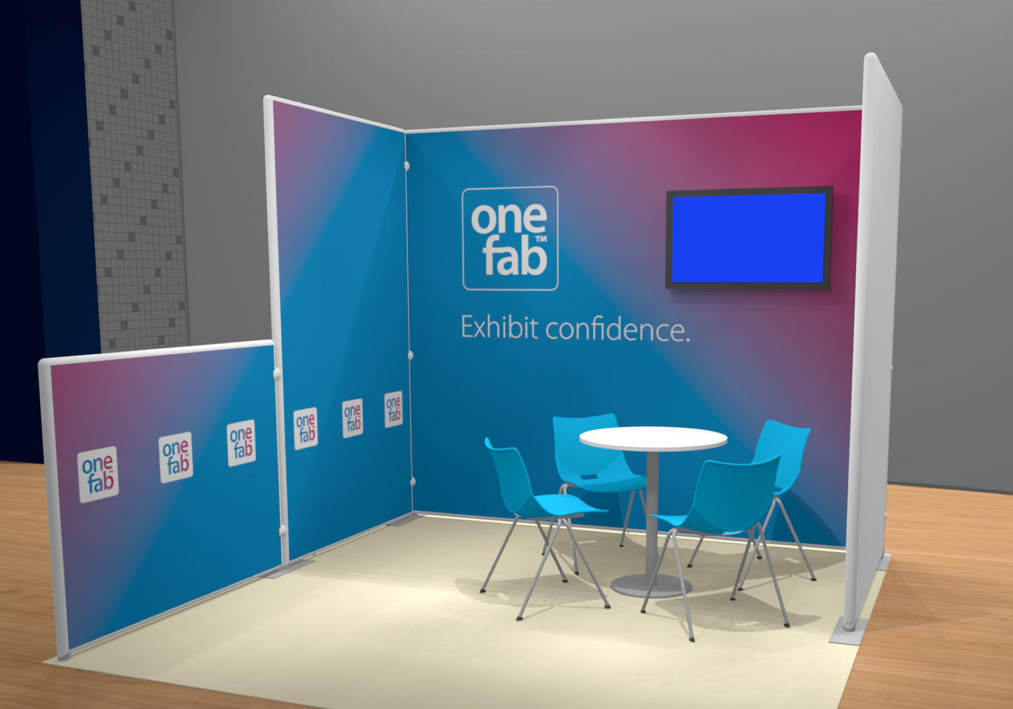 InLinePRO™ 1010C4 Display Package 10'x10'x8'