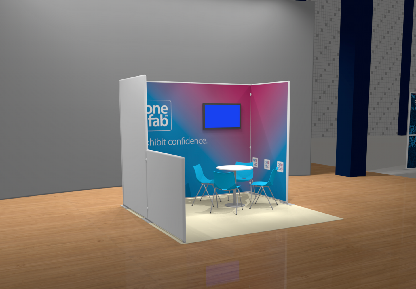 InLinePRO™ 1010C4 Display Package 10'x10'x8'