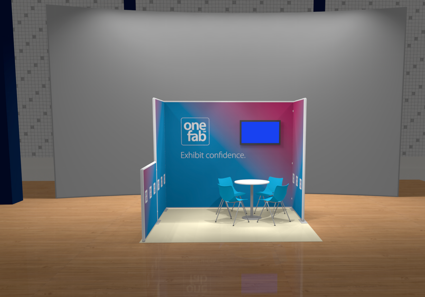 InLinePRO™ 1010C4 Display Package 10'x10'x8'