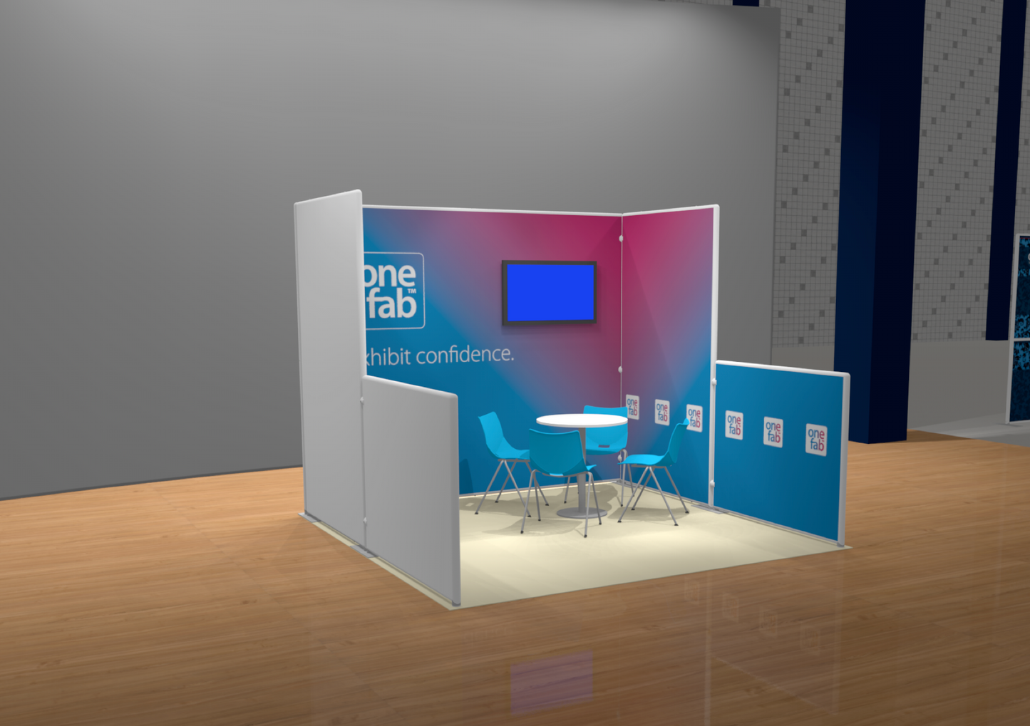 InLinePRO™ 1010C5 Display Package 10'x10'x8'