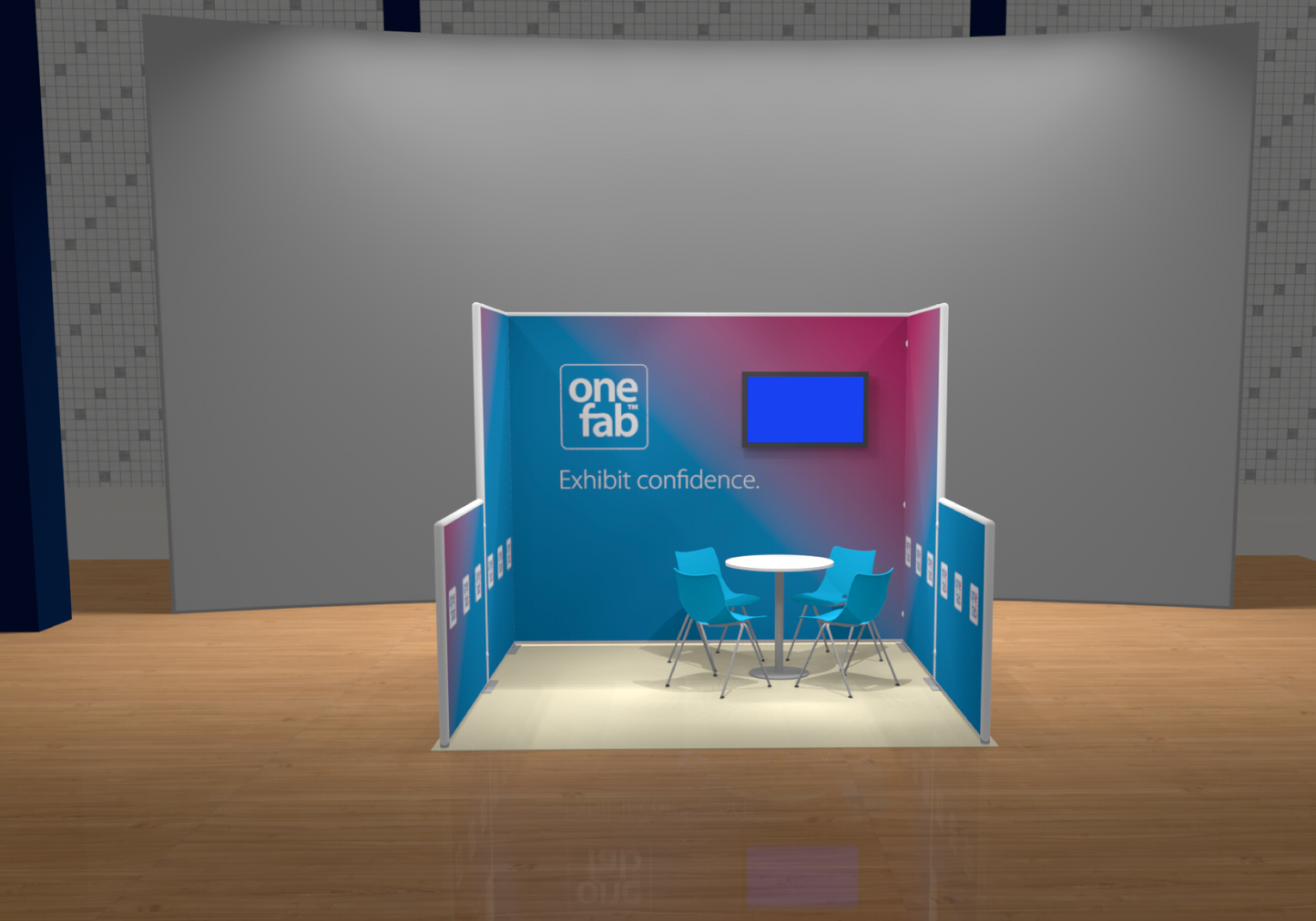 InLinePRO™ 1010C5 Display Package 10'x10'x8'