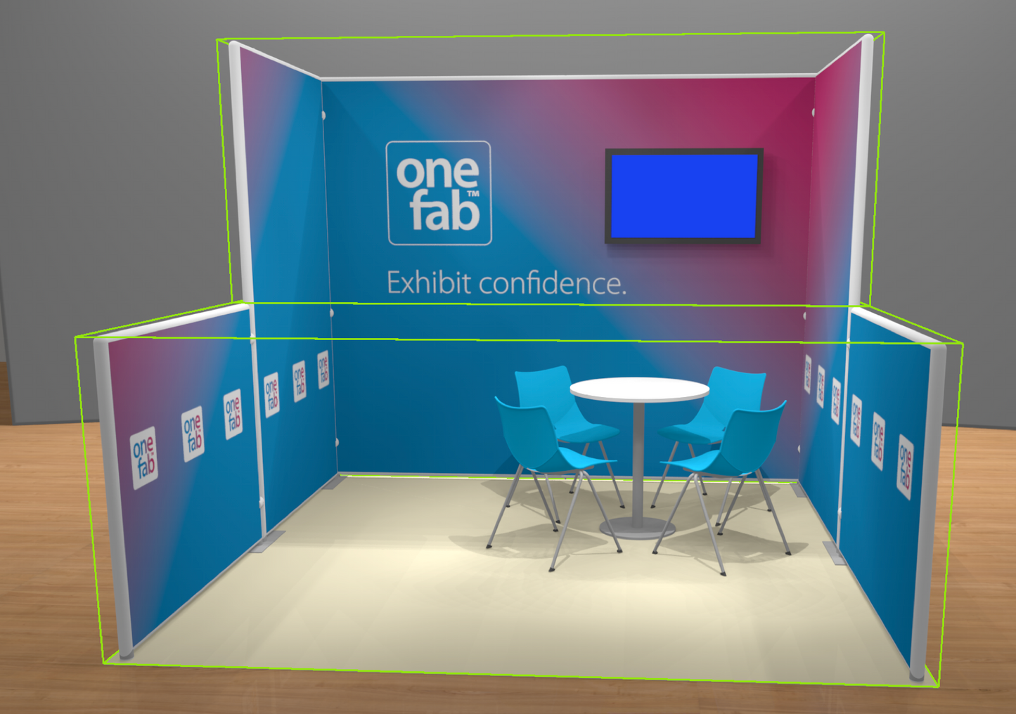 InLinePRO™ 1010C5 Display Package 10'x10'x8'