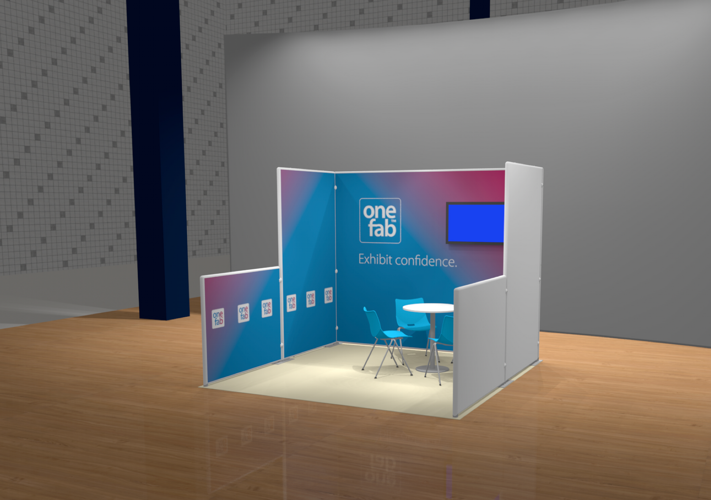 InLinePRO™ 1010C5 Display Package 10'x10'x8'