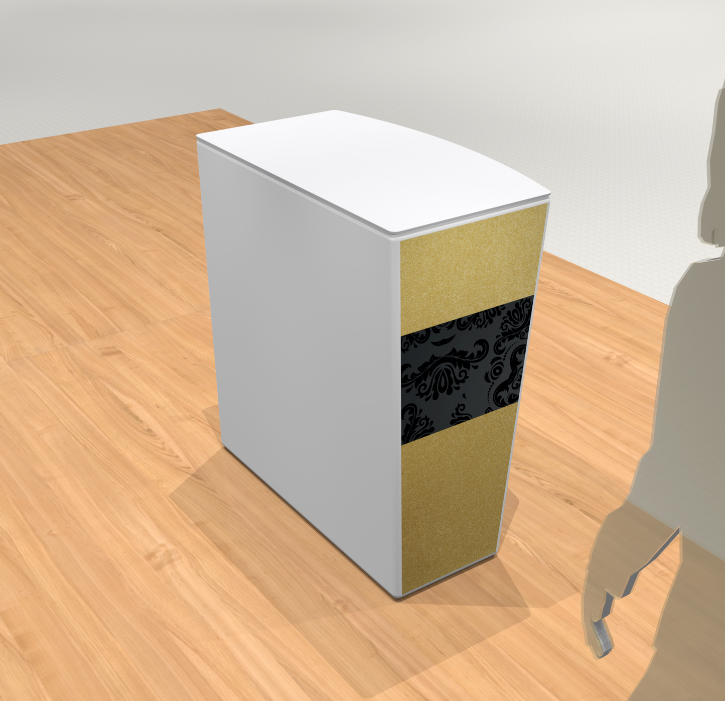 InLinePRO™ Reception Counter 42" x 42" x 24" Illuminated