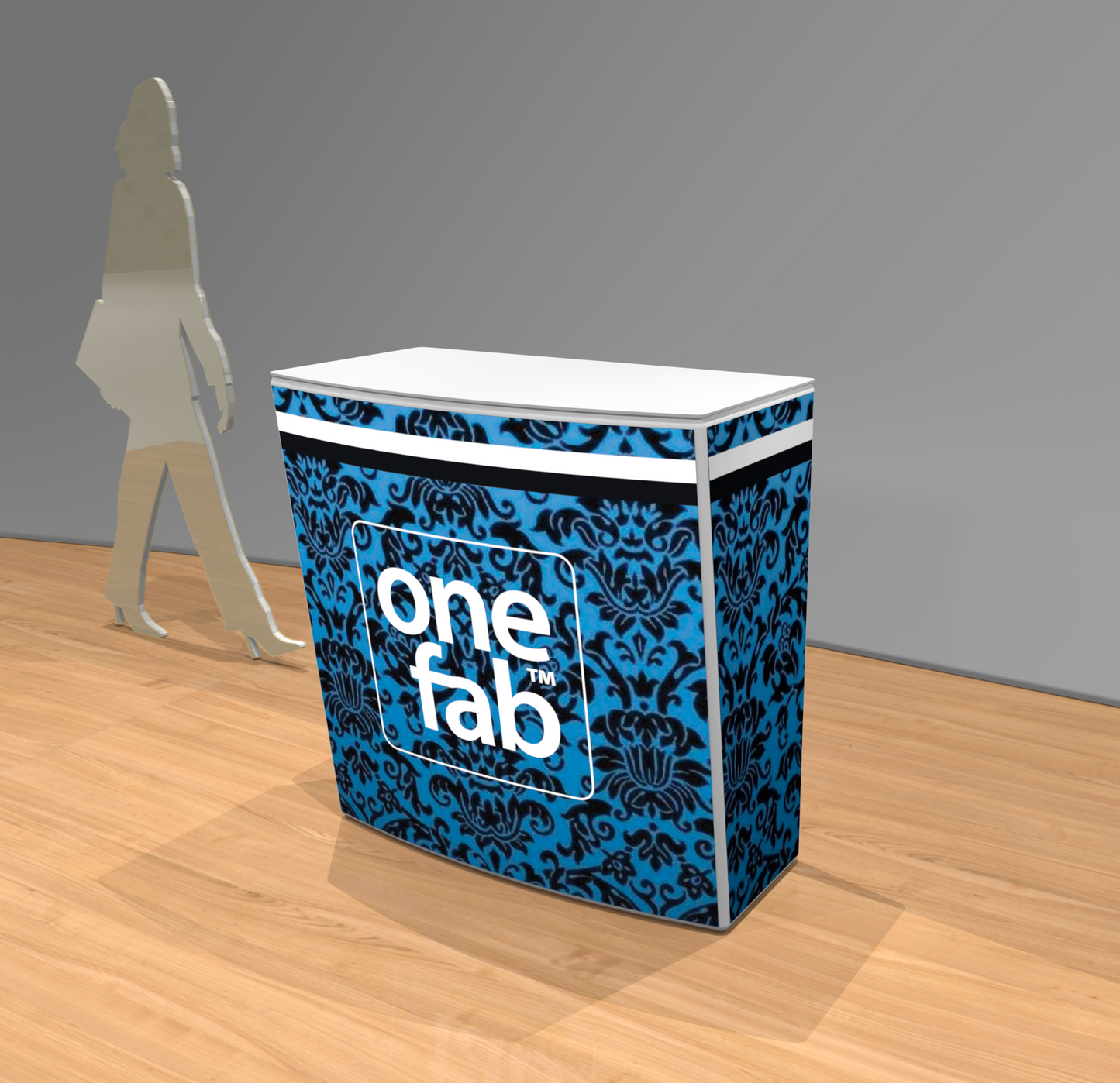 InLinePRO™ Reception Counter 42" x 42" x 24" Illuminated