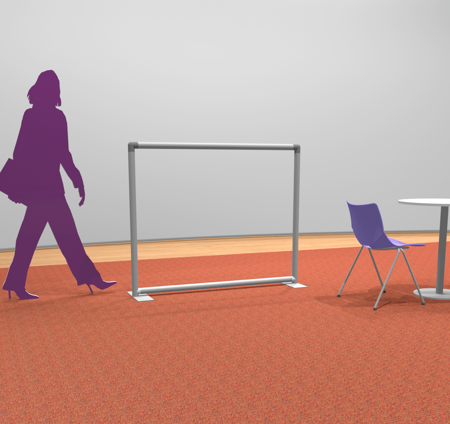 InLinePRO™ Display Wall 5' x 4'