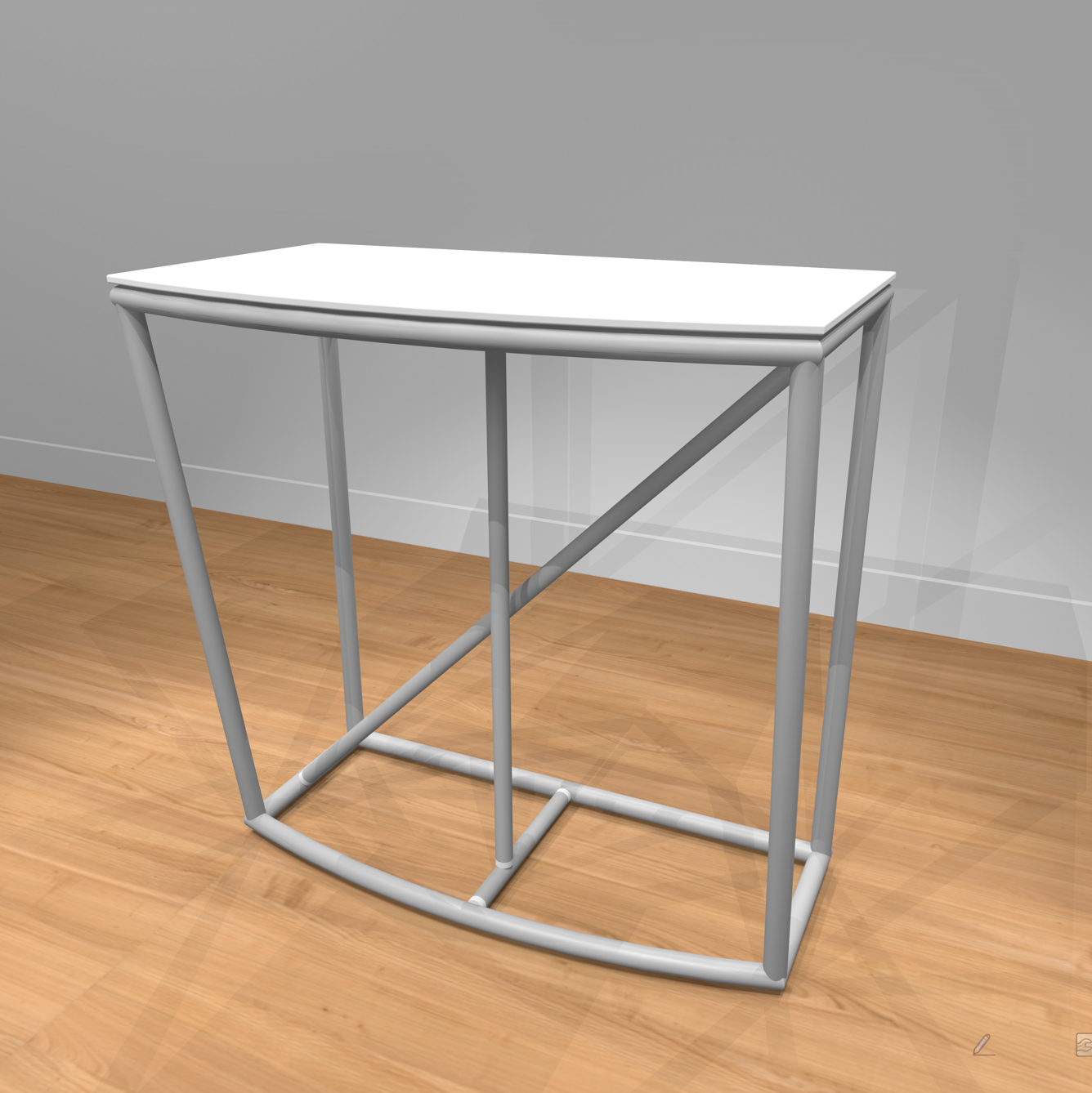 InLinePRO™ Reception Counter 42" x 42" x 24" Illuminated
