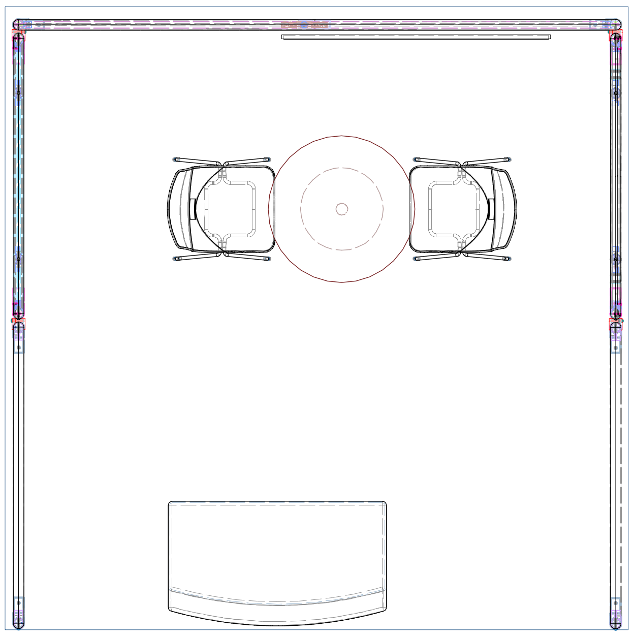 InLinePRO™ 1010-R5-tv Display Package 10'x10'x8'