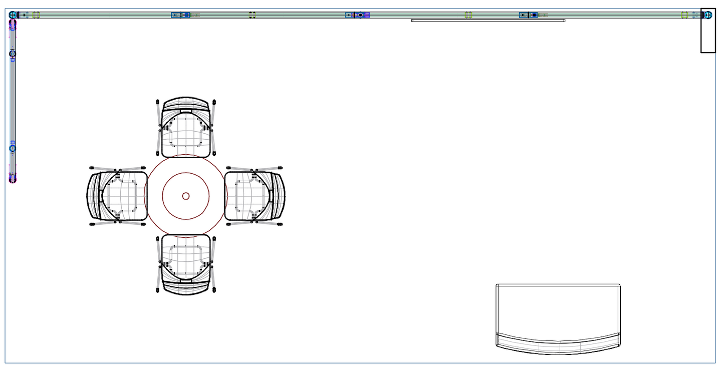 InLinePRO™ 2010-R2tv Display Package 20' x 10' x 8'