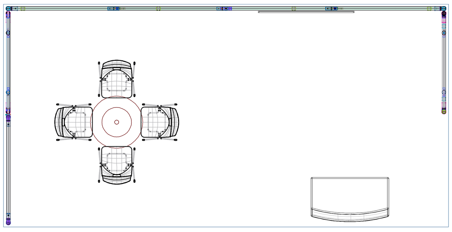 InLinePRO™ 2010-R4tv Display Package 20' x 10' x 8'