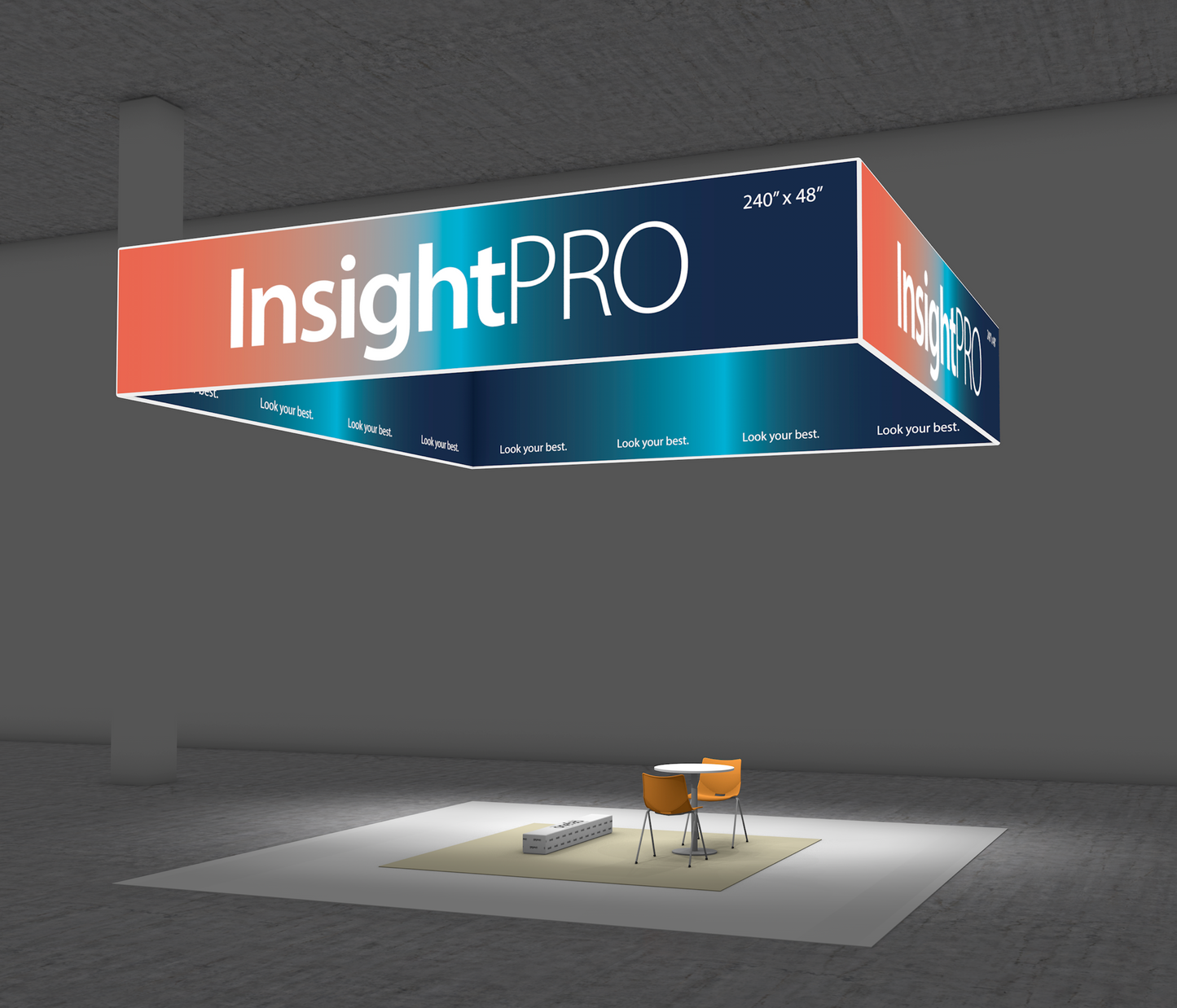 InsightPRO™ 4-Sided Signs