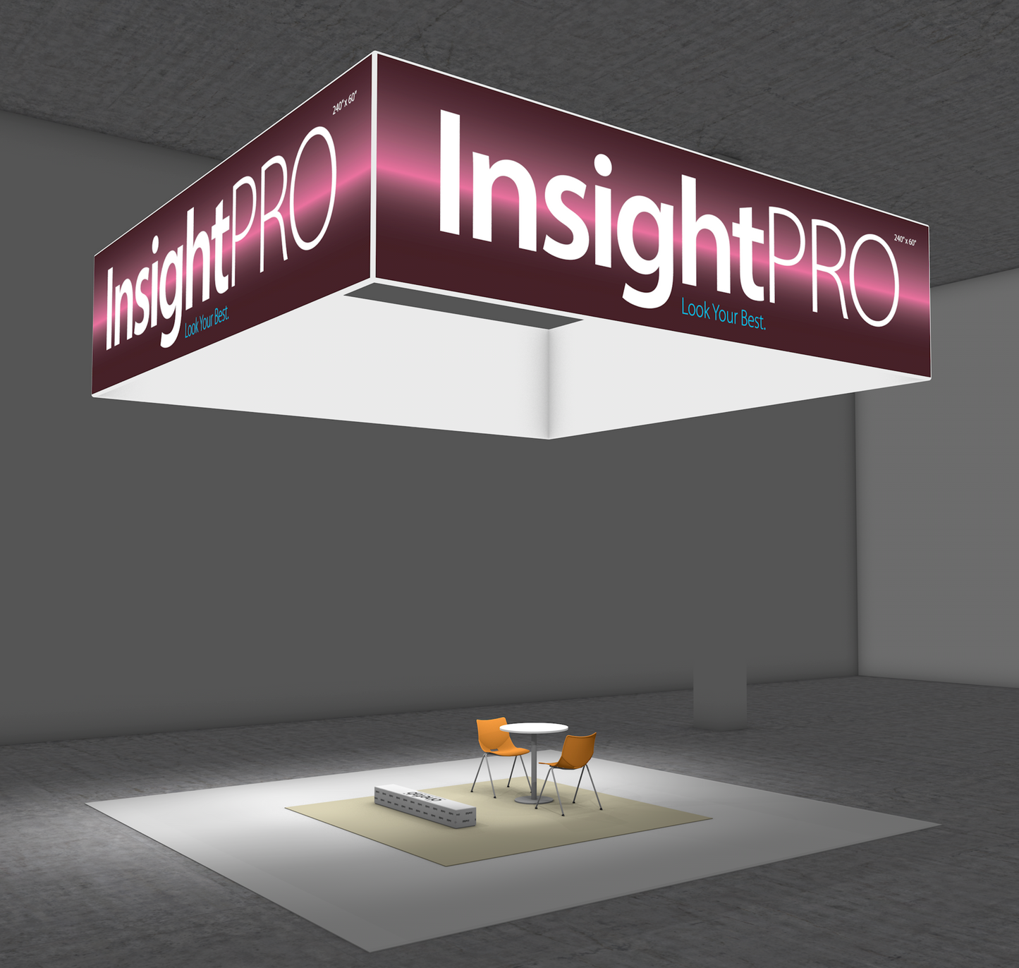 InsightPRO™ 4-Sided Signs